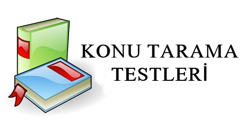 konu tarama testleri